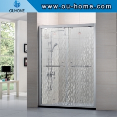 Self Adhesive Glass Film Clear Explosion-proof Safety Film For Bathroom/shower Room