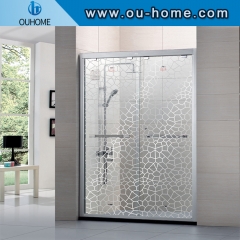 Self Adhesive Glass Film Clear Explosion-proof Safety Film For Bathroom/shower Room