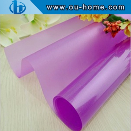 Best quality waterproof purple building decorative window tint glass film