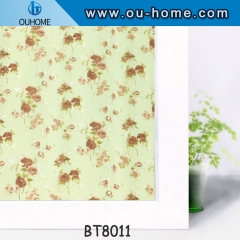 PVC self-adhesive decorative stained frosted glass window film