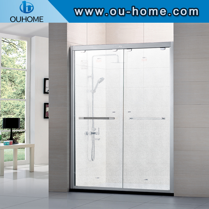 K02 Shower room glass with Explosion proof film