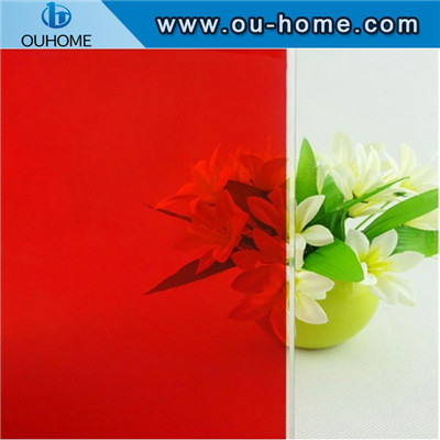 BT105 For decorative transparent red glass film