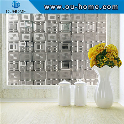 BT14706 Square design frosted glass window film