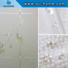 H6906 Removable static embossed glass film
