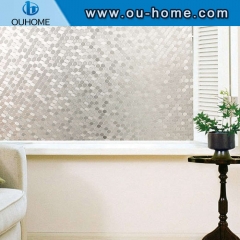 H4506 Opaque Frosted Static Cling Privacy Window Films
