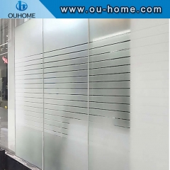 H10406 PVC translucent glass static cling window film